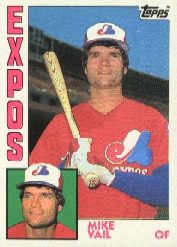 1984 Topps      766     Mike Vail